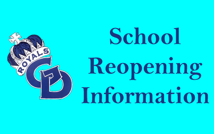 GD School Reopening Information