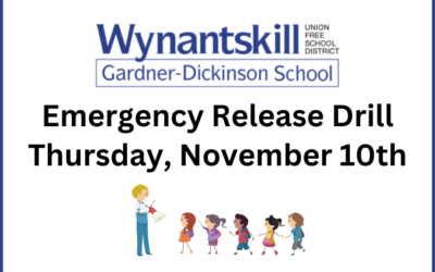 Emergency Early Release Drill Thursday, November 10th