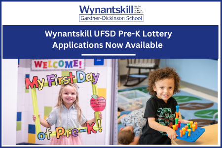 Wynantskill UFSD Pre-K Lottery Applications Are Now Available for the 2023-24 School Year
