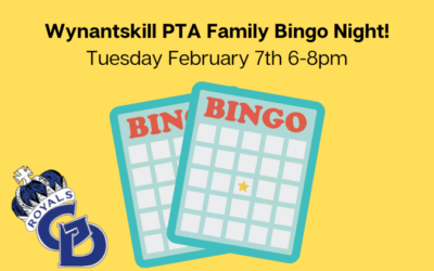 PTA Family Bingo Night! 2/7/23 6-8pm