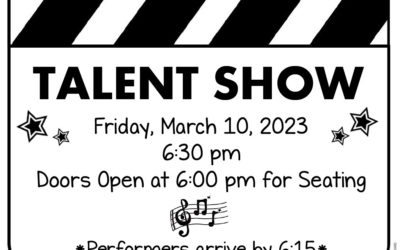 Reminder: GD Talent Show Tomorrow 3/10 at 630pm
