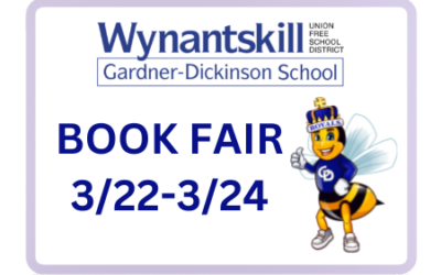 GD Scholastic Book Fair 3/22 – 3/24!