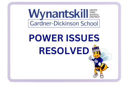 GD Power Issues Resolved – See you tomorrow!