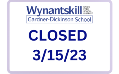 UPDATE: NO SCHOOL Wednesday, 3/15/23