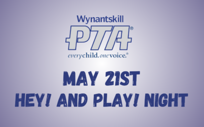 May 21st 5:30-7:30pm – PTA Hey! and Play! Night & GD Art Show
