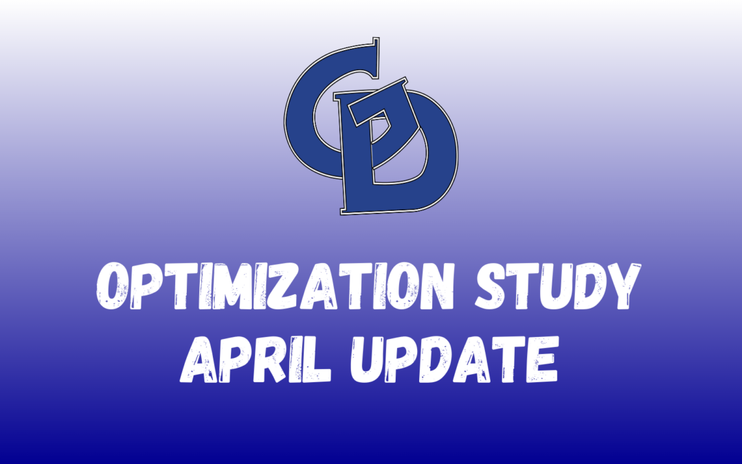 April 2025 Optimization Study Update