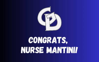 Congratulations, Nurse Mantini!