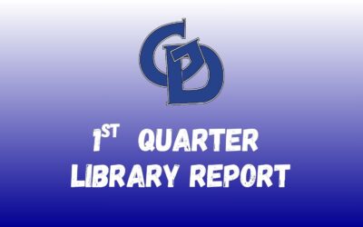 1st Quarter Library Report!