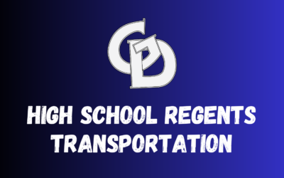 WUFSD Jan. 2026 Regents Week Bus Schedule
