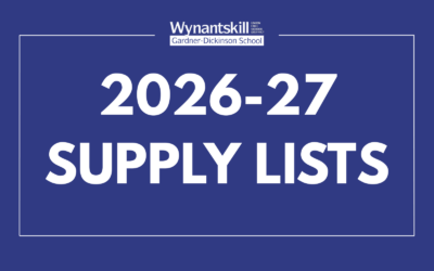 2026-27 Class Supply Lists